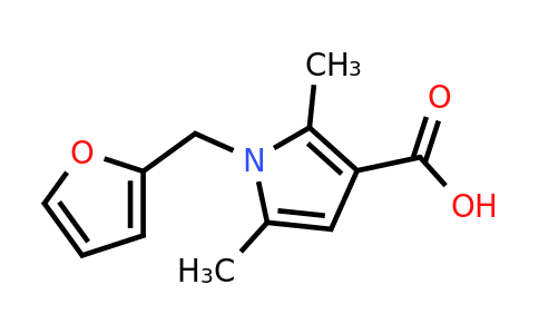 CAS 854357-51-0 | 1-(Furan-2-ylmethyl)-2,5-dimethyl-1H-pyrrole-3-carboxylic acid