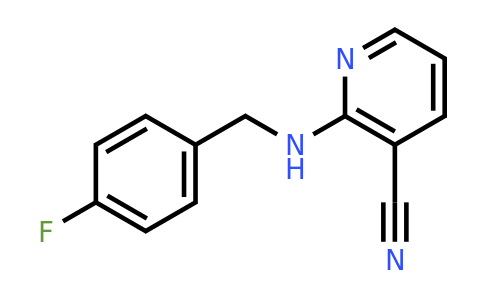 CAS 854382-09-5 | 2-((4-Fluorobenzyl)amino)nicotinonitrile