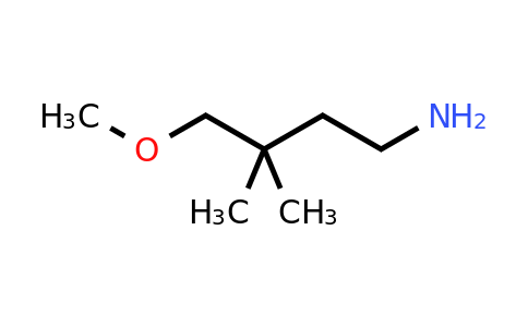CAS 854417-06-4 | 4-Methoxy-3,3-dimethylbutan-1-amine