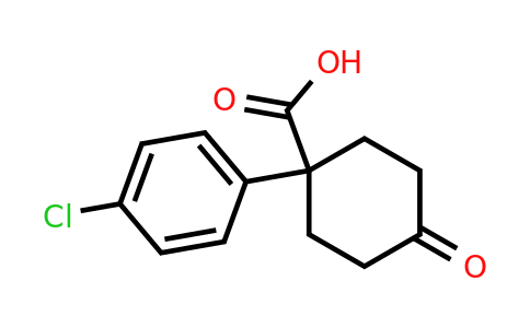 CAS 854446-73-4 | 1-(4-Chlorophenyl)-4-oxocyclohexanecarboxylic acid