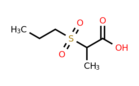 CAS 854678-70-9 | 2-(Propane-1-sulfonyl)propanoic acid