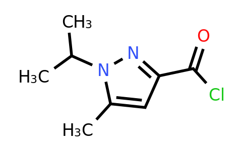 CAS 854699-35-7 | 1-isopropyl-5-methyl-1H-pyrazole-3-carbonyl chloride