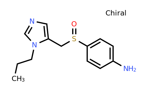 CAS 854764-37-7 | 4-[(R)-(1-propyl-1H-imidazol-5-yl)methanesulfinyl]aniline