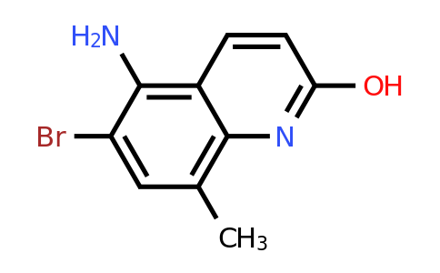 CAS 854834-69-8 | 5-Amino-6-bromo-8-methylquinolin-2-ol
