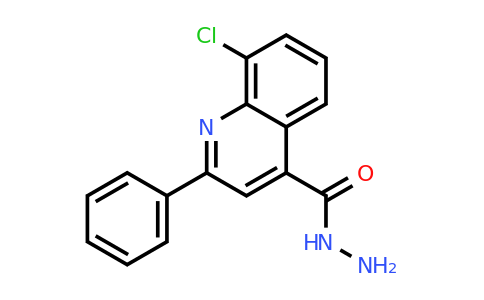 CAS 854867-67-7 | 8-Chloro-2-phenylquinoline-4-carbohydrazide