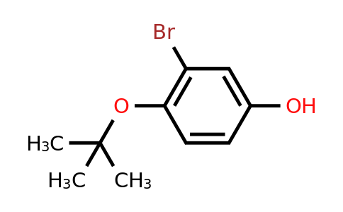 CAS 854937-70-5 | 3-Bromo-4-(tert-butoxy)phenol