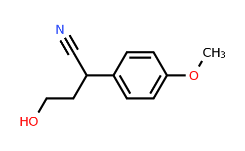 CAS 855222-19-4 | 4-Hydroxy-2-(4-methoxyphenyl)butanenitrile