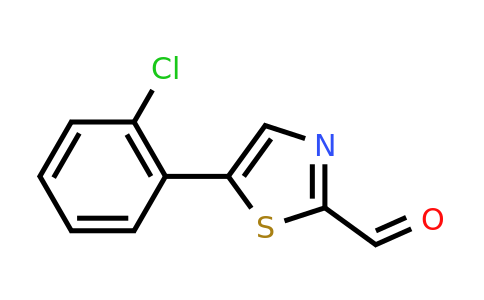 CAS 855300-97-9 | 5-(2-chlorophenyl)-1,3-thiazole-2-carbaldehyde