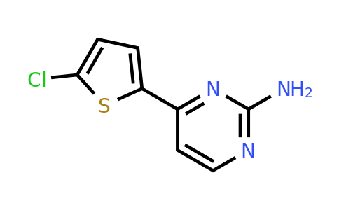 CAS 855308-65-5 | 4-(5-Chlorothiophen-2-yl)pyrimidin-2-amine