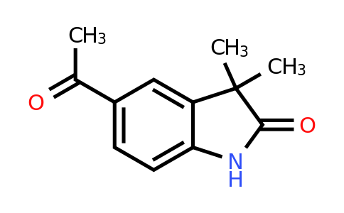 CAS 855420-20-1 | 5-acetyl-3,3-dimethyl-2,3-dihydro-1H-indol-2-one