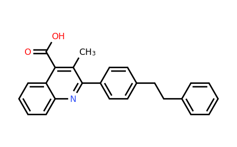 CAS 855613-11-5 | 3-Methyl-2-(4-phenethylphenyl)quinoline-4-carboxylic acid