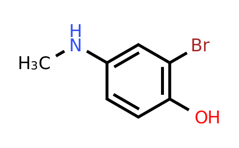 CAS 855629-91-3 | 2-Bromo-4-(methylamino)phenol