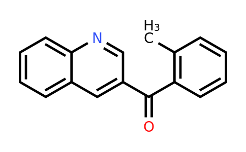 CAS 855633-82-8 | Quinolin-3-yl(o-tolyl)methanone