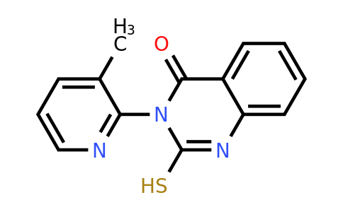 CAS 855715-11-6 | 3-(3-methylpyridin-2-yl)-2-sulfanyl-3,4-dihydroquinazolin-4-one