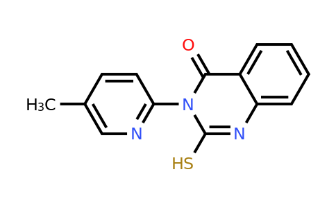 CAS 855715-38-7 | 3-(5-methylpyridin-2-yl)-2-sulfanyl-3,4-dihydroquinazolin-4-one