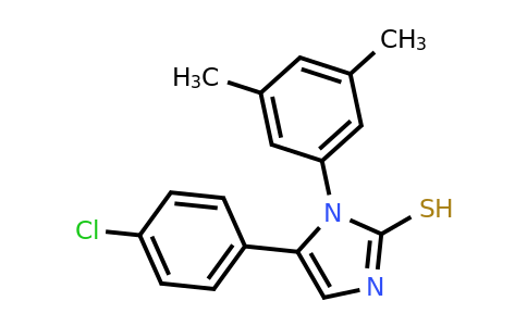 CAS 855715-39-8 | 5-(4-chlorophenyl)-1-(3,5-dimethylphenyl)-1H-imidazole-2-thiol