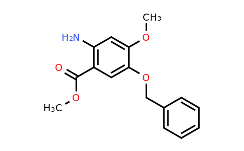 CAS 855793-63-4 | Methyl 2-amino-5-(benzyloxy)-4-methoxybenzoate