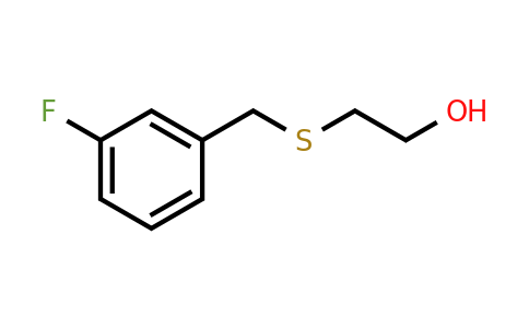 CAS 85582-62-3 | 2-((3-Fluorobenzyl)thio)ethanol