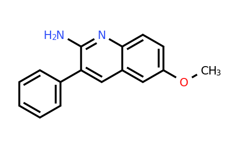 CAS 855837-36-4 | 2-Amino-6-methoxy-3-phenylquinoline