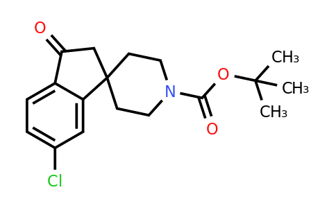 CAS 855849-90-0 | tert-Butyl 3-oxo-6-chloro-2,3-dihydrospiro[indene-1,4'-piperidine]-1'-carboxylate