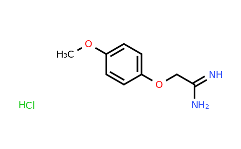 CAS 855879-31-1 | 2-(4-methoxyphenoxy)ethanimidamide hydrochloride