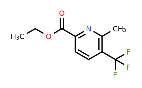 CAS 855911-75-0 | 6-Methyl-5-(trifluoromethyl)-2-pyridinecarboxylic acid ethyl ester