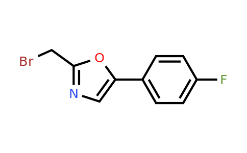 CAS 855991-59-2 | 2-(bromomethyl)-5-(4-fluorophenyl)-1,3-oxazole