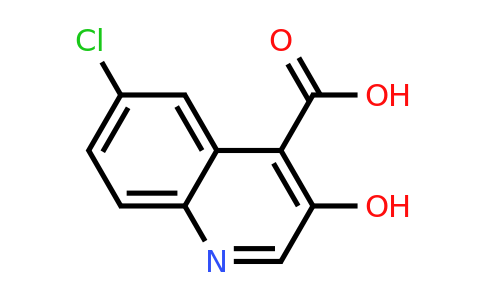 CAS 856177-13-4 | 6-Chloro-3-hydroxyquinoline-4-carboxylic acid