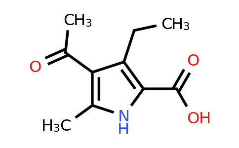 CAS 856343-03-8 | 4-Acetyl-3-ethyl-5-methyl-1H-pyrrole-2-carboxylic acid