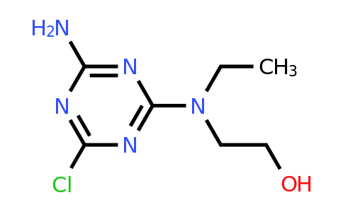 CAS 856369-95-4 | 2-((4-Amino-6-chloro-1,3,5-triazin-2-yl)(ethyl)amino)ethanol
