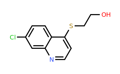 CAS 856372-95-7 | 2-[(7-chloroquinolin-4-yl)sulfanyl]ethan-1-ol