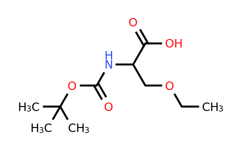 CAS 856417-66-8 | 2-{[(tert-butoxy)carbonyl]amino}-3-ethoxypropanoic acid