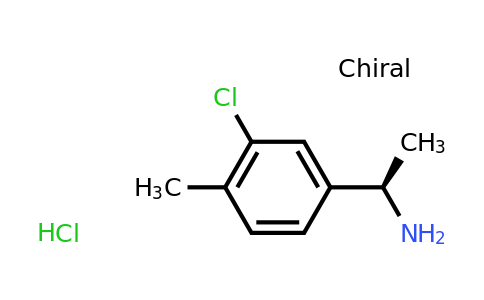 CAS 856562-92-0 | (R)-1-(3-Chloro-4-methylphenyl)ethanamine hydrochloride