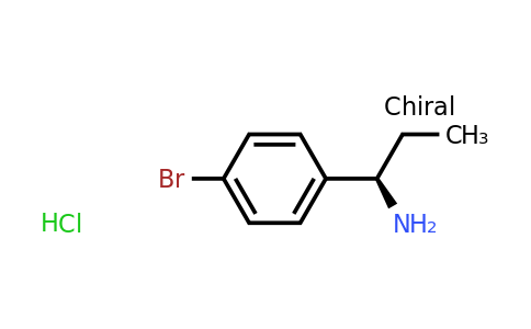CAS 856562-96-4 | (R)-1-(4-Bromophenyl)propan-1-amine hydrochloride