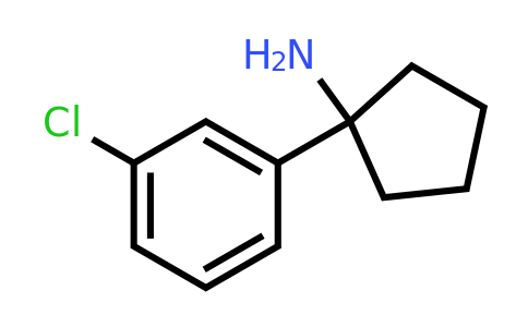 CAS 856563-65-0 | 1-(3-chlorophenyl)cyclopentan-1-amine