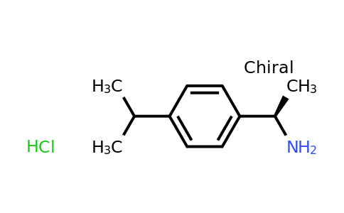 CAS 856646-05-4 | (1R)-1-[4-(propan-2-yl)phenyl]ethan-1-amine hydrochloride