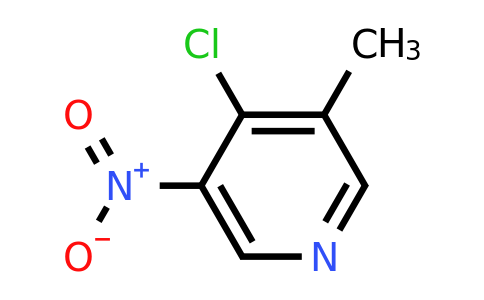 CAS 856834-51-0 | 4-chloro-3-methyl-5-nitro-pyridine