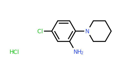 CAS 856846-59-8 | 5-chloro-2-(piperidin-1-yl)aniline hydrochloride