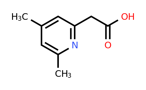 CAS 856857-25-5 | (4,6-Dimethyl-2-pyridinyl)acetic acid