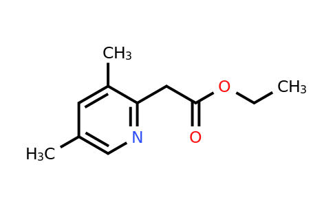 CAS 856857-27-7 | Ethyl (3,5-dimethylpyridin-2-YL)acetate
