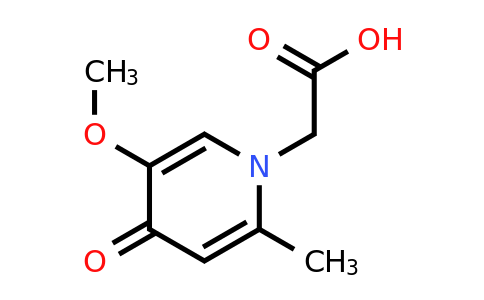 CAS 856857-43-7 | 2-(5-methoxy-2-methyl-4-oxo-1,4-dihydropyridin-1-yl)acetic acid