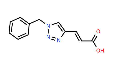 CAS 856863-09-7 | (2E)-3-(1-benzyl-1H-1,2,3-triazol-4-yl)prop-2-enoic acid