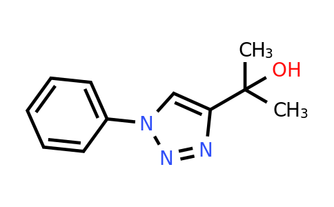 CAS 856863-40-6 | 2-(1-phenyl-1H-1,2,3-triazol-4-yl)propan-2-ol