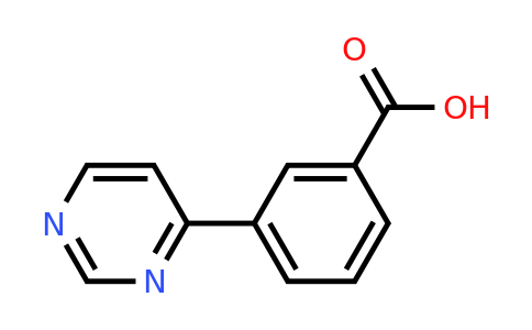 CAS 856905-14-1 | 3-(Pyrimidin-4-yl)benzoic acid