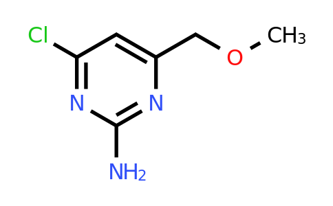 CAS 856972-65-1 | 4-Chloro-6-(methoxymethyl)pyrimidin-2-amine