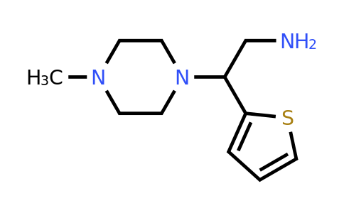 CAS 857041-65-7 | 2-(4-methylpiperazin-1-yl)-2-(thiophen-2-yl)ethan-1-amine