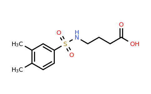 CAS 857041-67-9 | 4-(3,4-dimethylbenzenesulfonamido)butanoic acid