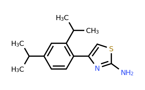 CAS 857041-69-1 | 4-[2,4-bis(propan-2-yl)phenyl]-1,3-thiazol-2-amine