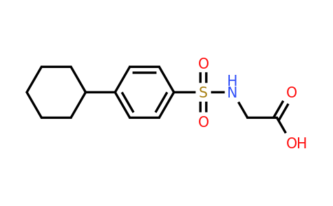 CAS 857041-77-1 | 2-(4-cyclohexylbenzenesulfonamido)acetic acid