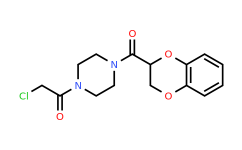 CAS 857041-80-6 | 2-chloro-1-[4-(2,3-dihydro-1,4-benzodioxine-2-carbonyl)piperazin-1-yl]ethan-1-one